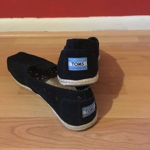 TOMS Classic Suede Rope Sole, Size 9.5